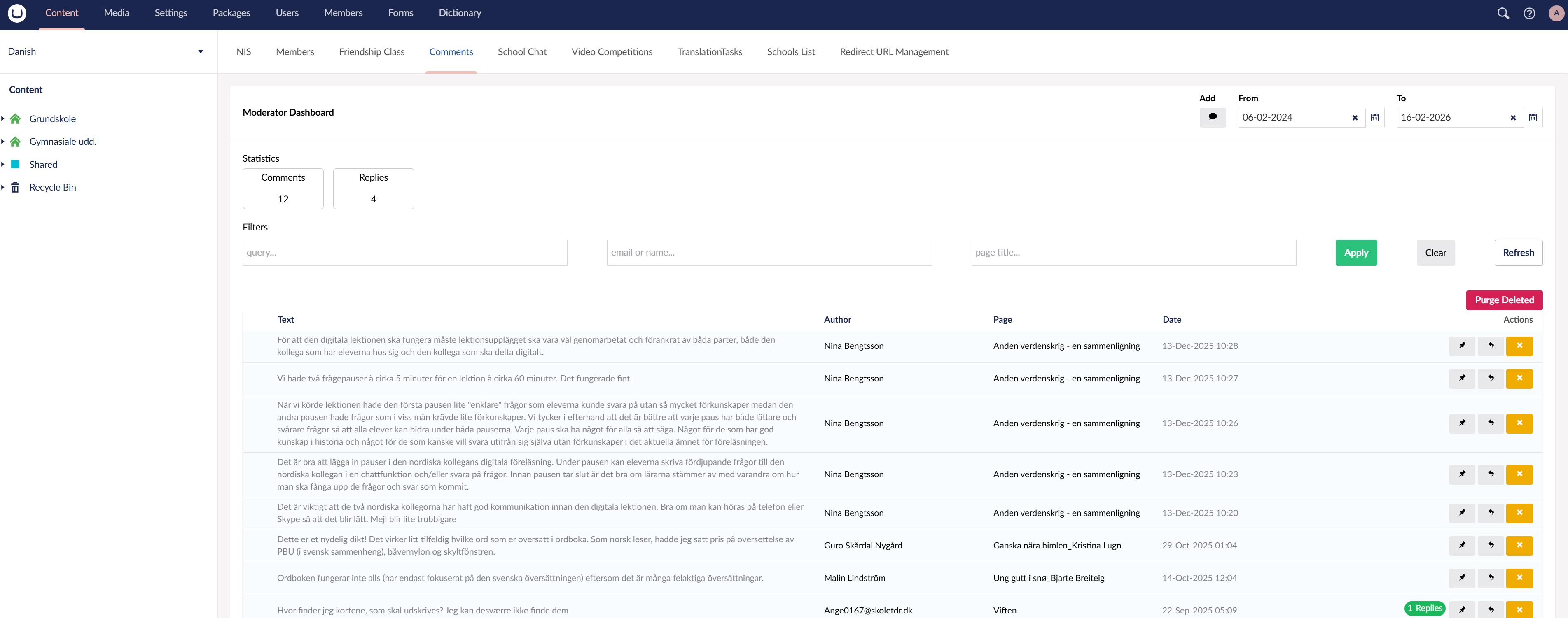 Nordic Education Platform screenshot 2