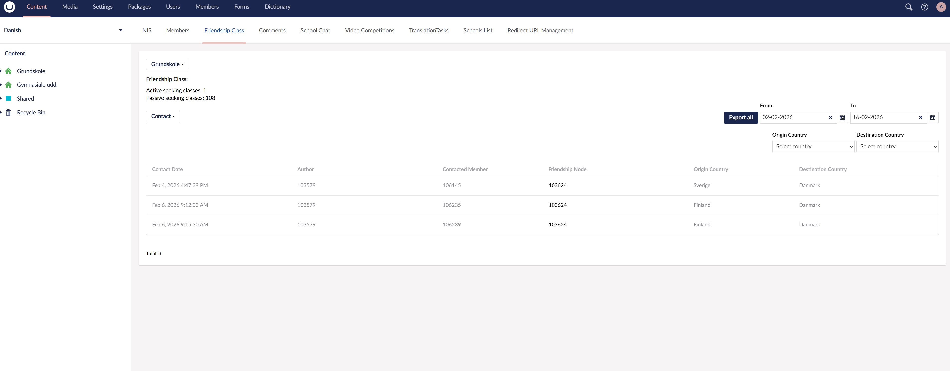Nordic Education Platform screenshot 3