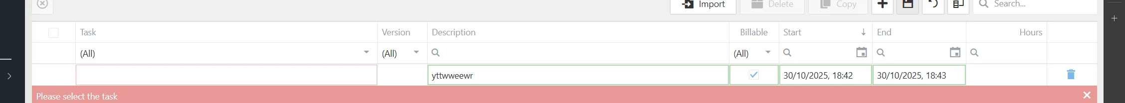 OSKI CRM screenshot 2