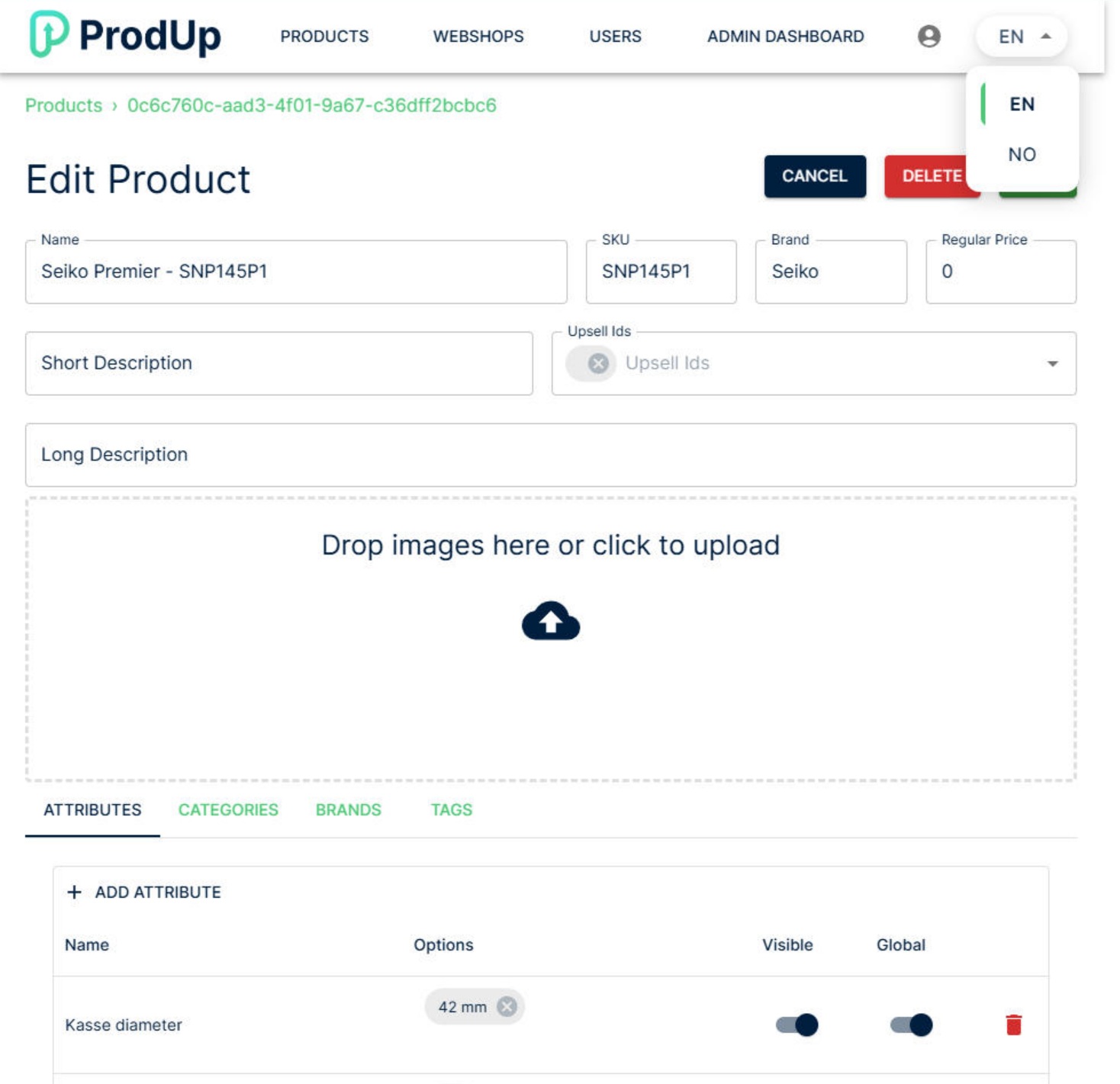 WooCommerce Import Optimization screenshot 1